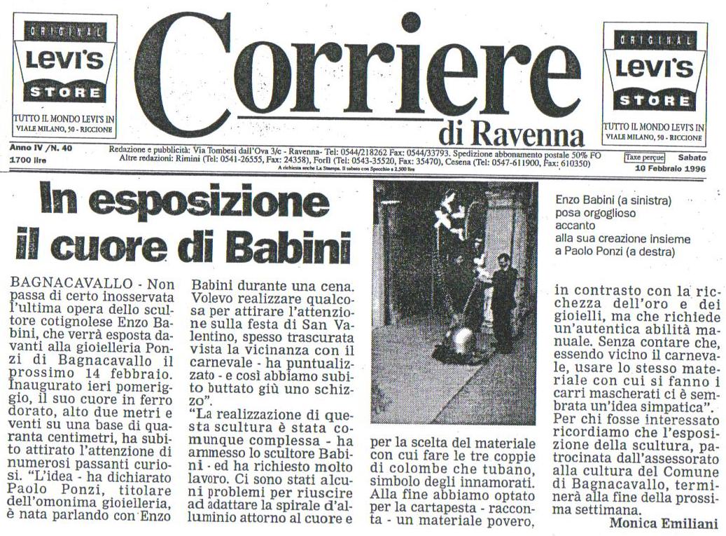 Cuore di Enzo Babini  San Valentino 1996